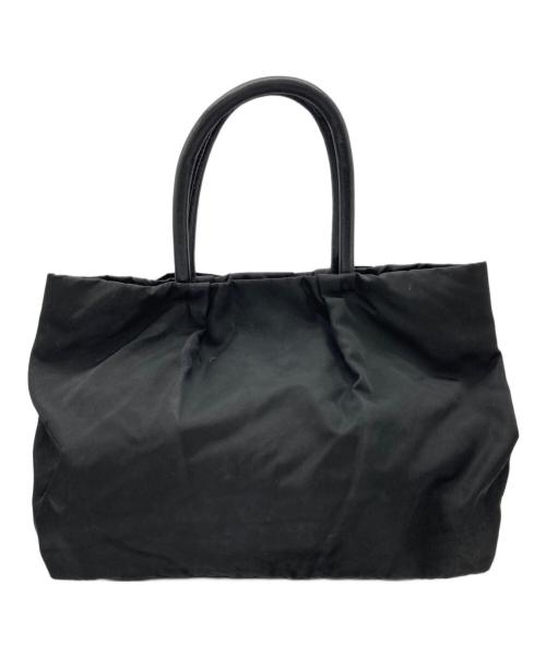 PRADA（プラダ）PRADA (プラダ) リボンナイロントートバッグ ブラック サイズ:-の古着・服飾アイテム
