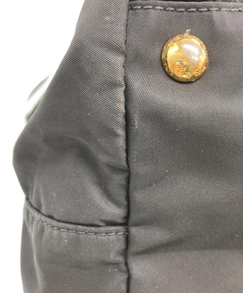 PRADA（プラダ）PRADA (プラダ) リボンナイロントートバッグ ブラック サイズ:-の古着・服飾アイテム