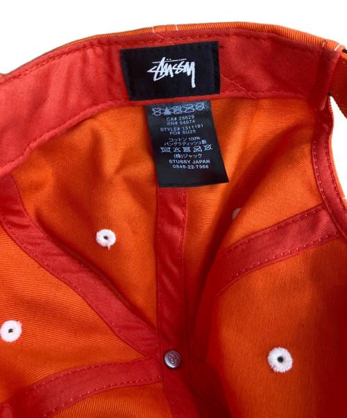 stussy（ステューシー）stussy (ステューシー) MID-DEPTH INTERNATIONAL CROWN STRAPBACK オレンジ サイズ:-の古着・服飾アイテム