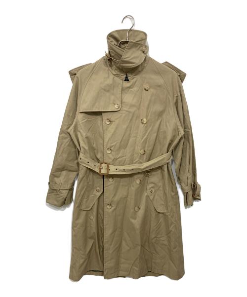 POLO RALPH LAUREN（ポロ・ラルフローレン）POLO RALPH LAUREN (ポロ・ラルフローレン) 裏チェックトレンチコート ベージュ サイズ:Ｓの古着・服飾アイテム