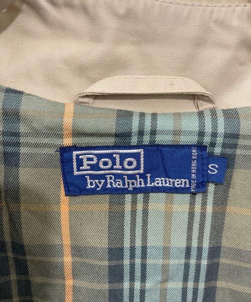 POLO RALPH LAUREN（ポロ・ラルフローレン）POLO RALPH LAUREN (ポロ・ラルフローレン) 裏チェックトレンチコート ベージュ サイズ:Ｓの古着・服飾アイテム