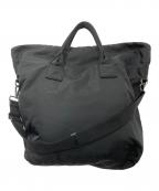 PRADAプラダ）の古着「リバーシブル 2wayトートバッグ」｜グリーン×ブラック