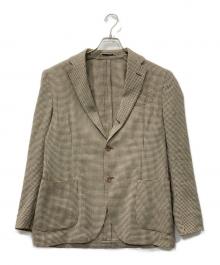 LARDINI（ラルディーニ）の古着「シルクウールテーラードジャケット」｜ベージュ