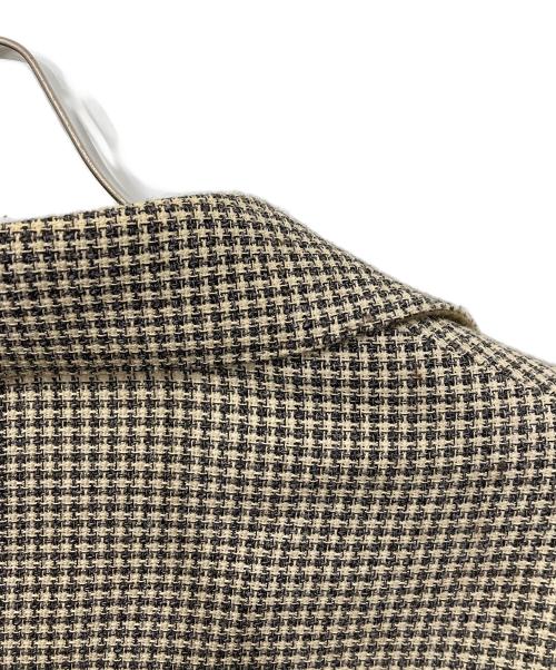 LARDINI（ラルディーニ）LARDINI (ラルディーニ) シルクウールテーラードジャケット ベージュ サイズ:50の古着・服飾アイテム
