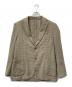 LARDINI（ラルディーニ）の古着「シルクウールテーラードジャケット」｜ベージュ