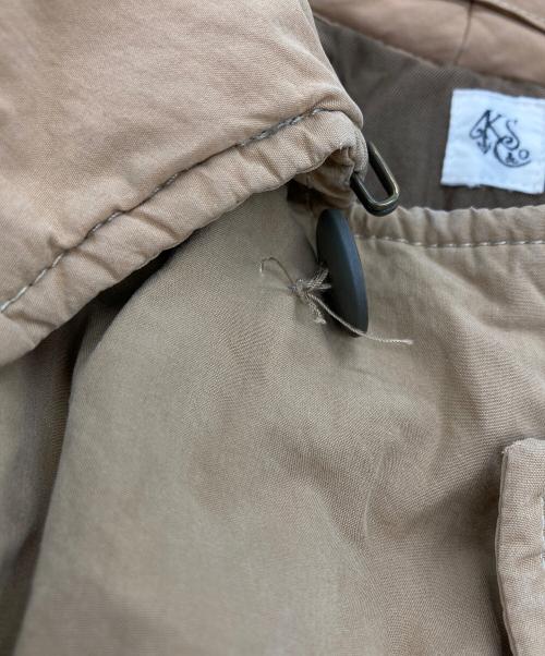 KAPTAIN SUNSHINE（キャプテンサンシャイン）KAPTAIN SUNSHINE (キャプテンサンシャイン) パディングトラベラーコート ベージュ サイズ:40の古着・服飾アイテム