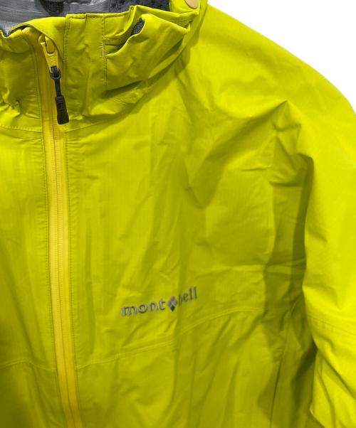 mont-bell（モンベル）mont-bell (モンベル) レイントレッカー ジャケット イエロー サイズ:Ｌの古着・服飾アイテム