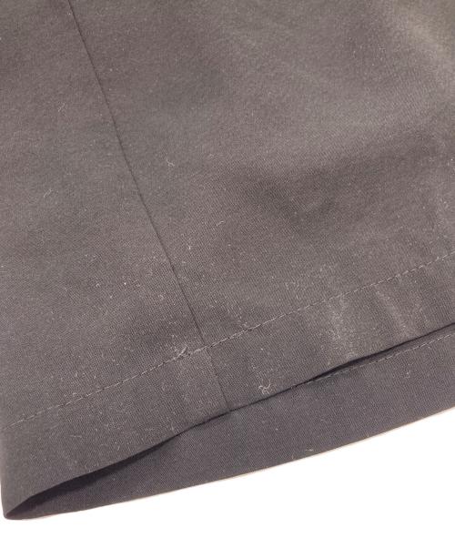 FRAY ID（フレイ アイディー）FRAY ID (フレイ アイディー) アセテートオーガンジータックワイドパンツ ブラックの古着・服飾アイテム