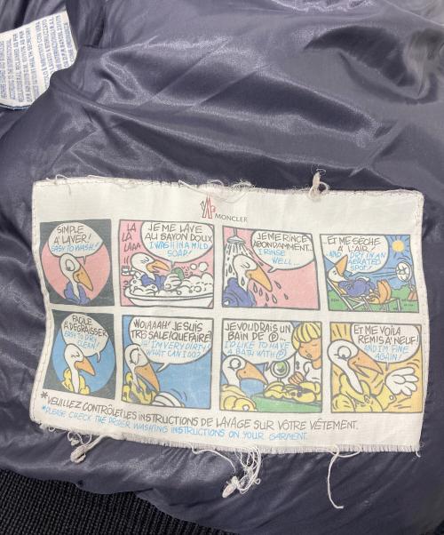 MONCLER（モンクレール）MONCLER (モンクレール) CESAR GIUBBOTTO ダウンジャケット ネイビー サイズ:3の古着・服飾アイテム