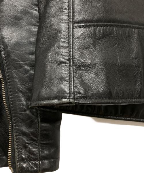 Schott（ショット）Schott (ショット) STAND ONESTAR/スタンドワンスター ライダースジャケット ブラック サイズ:38の古着・服飾アイテム