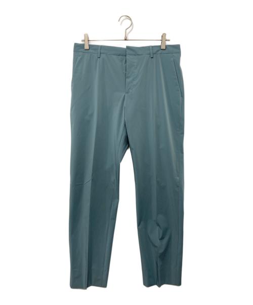 PRADA（プラダ）PRADA (プラダ) ボタンフライスラックス グリーン サイズ:48の古着・服飾アイテム