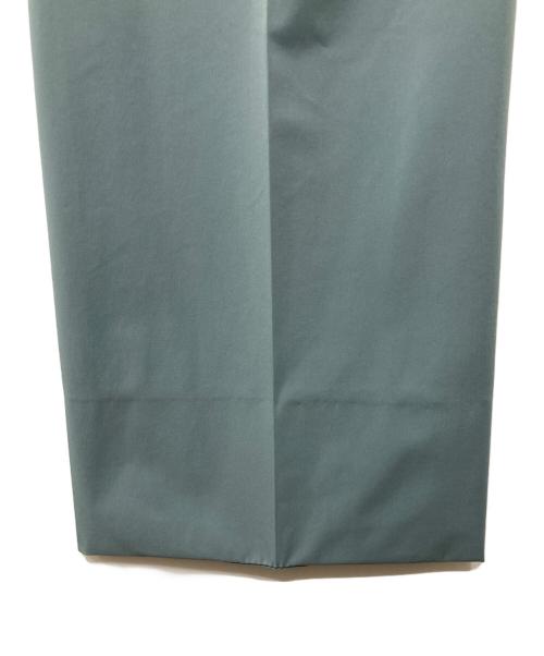 PRADA（プラダ）PRADA (プラダ) ボタンフライスラックス グリーン サイズ:48の古着・服飾アイテム