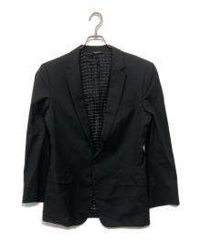 DOLCE & GABBANA（ドルチェ＆ガッバーナ）の古着「martini テーラードジャケット」｜ブラック