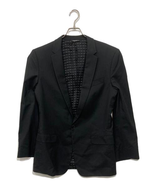 DOLCE & GABBANA（ドルチェ＆ガッバーナ）DOLCE & GABBANA (ドルチェ＆ガッバーナ) martini テーラードジャケット ブラック サイズ:46の古着・服飾アイテム