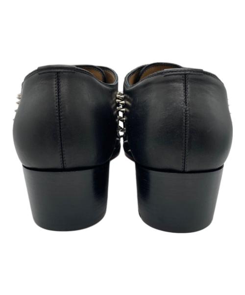 Christian Louboutin（クリスチャン・ルブタン）Christian Louboutin (クリスチャン・ルブタン) ETON FLAT CALF スタッズ シューズ ブラック サイズ:41.5の古着・服飾アイテム