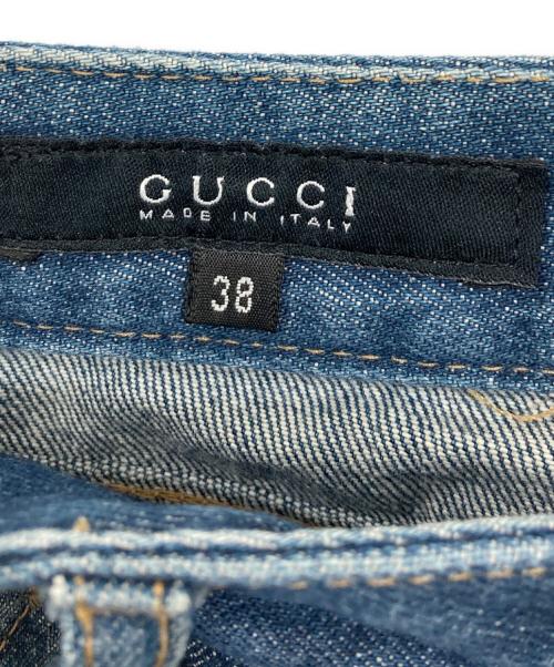 GUCCI（グッチ）GUCCI (グッチ) デニムパンツ インディゴ サイズ:38の古着・服飾アイテム