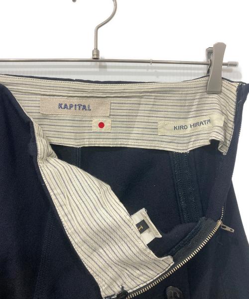 KAPITAL（キャピタル）KAPITAL (キャピタル) KIRO HIRATA セーラーパンツ ネイビー サイズ:1の古着・服飾アイテム