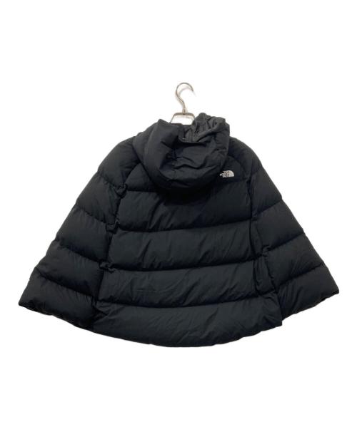 THE NORTH FACE（ザ ノース フェイス）THE NORTH FACE (ザ ノース フェイス) WS Down Shell Poncho / ウィンドストッパーダウンシェルポンチョ ブラック サイズ:Lの古着・服飾アイテム