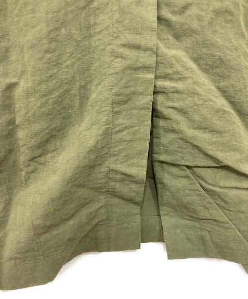 Barbour（バブアー）Barbour (バブアー) コットンリネンステンカラーコート カーキ サイズ:8の古着・服飾アイテム