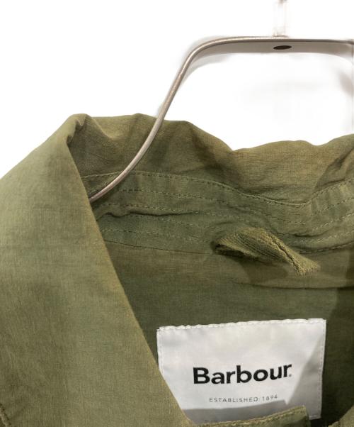 Barbour（バブアー）Barbour (バブアー) コットンリネンステンカラーコート カーキ サイズ:8の古着・服飾アイテム