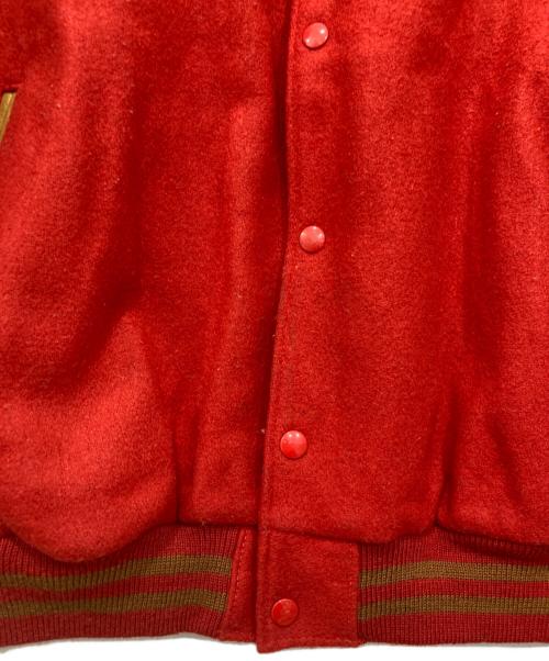 Golden Bear（ゴールデンベア）Golden Bear (ゴールデンベア) スタジャン レッド×ブラウン サイズ:不明の古着・服飾アイテム