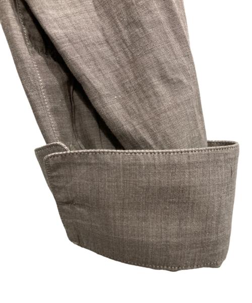 BURBERRY LONDON（バーバリーロンドン）BURBERRY LONDON (バーバリーロンドン) 比翼シャツ グレージュ サイズ:Lの古着・服飾アイテム