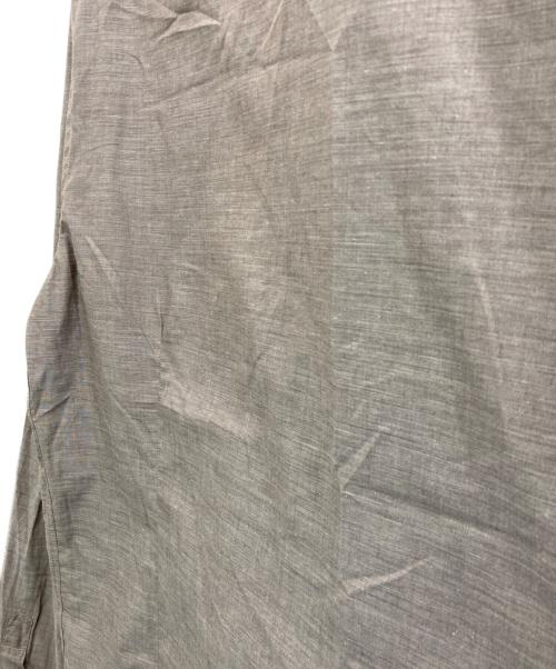 BURBERRY LONDON（バーバリーロンドン）BURBERRY LONDON (バーバリーロンドン) 比翼シャツ グレージュ サイズ:Lの古着・服飾アイテム