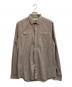 BURBERRY LONDON（バーバリーロンドン）の古着「比翼シャツ」｜グレージュ