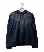ARMANI EXCHANGEアルマーニ エクスチェンジ）の古着「プルオーバーパーカー」｜ネイビー