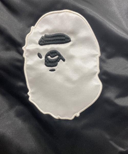 A BATHING APE（ア ベイシング エイプ）A BATHING APE (ア ベイシング エイプ) リバーシブルスカジャン ネイビー×ブラック サイズ:2XLの古着・服飾アイテム
