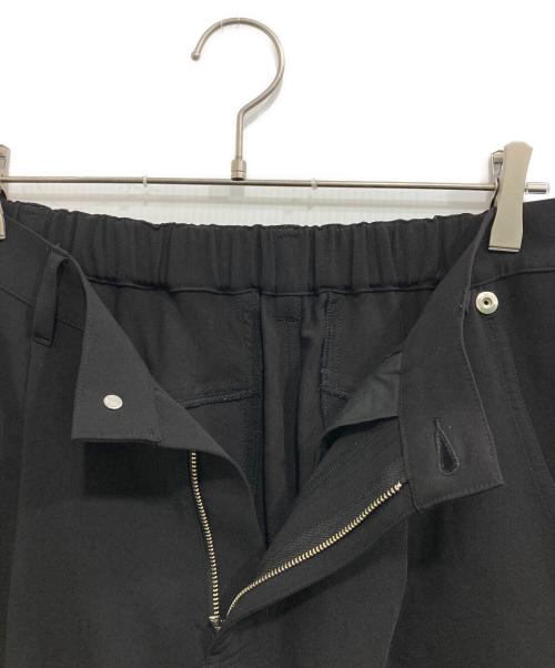 CONZ（コンズ）conz (コンズ) PANEL CUT WIDE SHORTS ブラック サイズ:3の古着・服飾アイテム