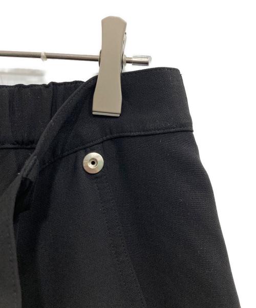 CONZ（コンズ）conz (コンズ) PANEL CUT WIDE SHORTS ブラック サイズ:3の古着・服飾アイテム