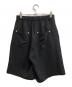 conz (コンズ) PANEL CUT WIDE SHORTS ブラック サイズ:3：9000円
