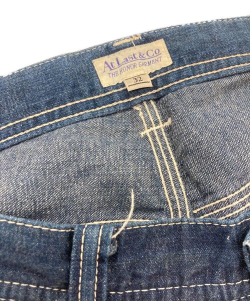 ATLAST & CO（アットラスト）ATLAST & CO (アットラスト) ペインターパンツ インディゴ サイズ:32の古着・服飾アイテム