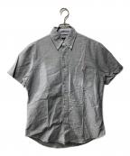 RALPH LAURENラルフローレン）の古着「半袖BDシャツ」｜グレー