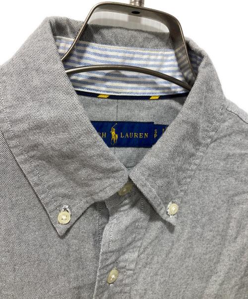 RALPH LAUREN（ラルフローレン）RALPH LAUREN (ラルフローレン) 半袖BDシャツ グレー サイズ:Sの古着・服飾アイテム