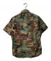 RALPH LAUREN (ラルフローレン) カモ柄シアサッカーシャツ オリーブ サイズ:S：7000円