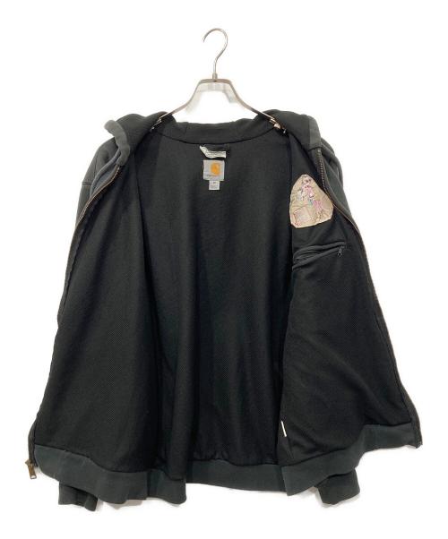 CarHartt（カーハート）CarHartt (カーハート) Pink Panther zip-up heavy weight parka グレー サイズ:Mの古着・服飾アイテム