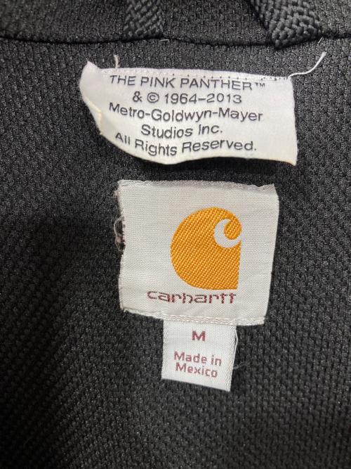 CarHartt（カーハート）CarHartt (カーハート) Pink Panther zip-up heavy weight parka グレー サイズ:Mの古着・服飾アイテム