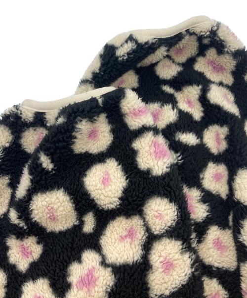 UGG（アグ）UGG (アグ) Marlene Uggfluff Jacket Print/マーレーン UGGフラッフ ジャケット プリント ブラック サイズ:Ｓの古着・服飾アイテム