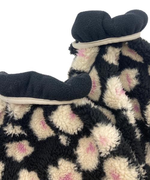 UGG（アグ）UGG (アグ) Marlene Uggfluff Jacket Print/マーレーン UGGフラッフ ジャケット プリント ブラック サイズ:Ｓの古着・服飾アイテム