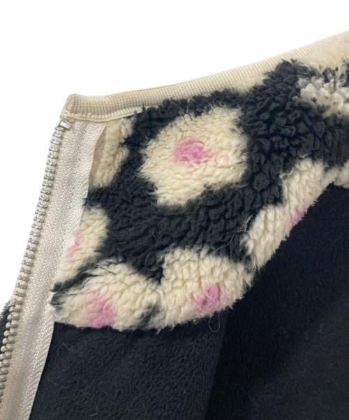 UGG（アグ）UGG (アグ) Marlene Uggfluff Jacket Print/マーレーン UGGフラッフ ジャケット プリント ブラック サイズ:Ｓの古着・服飾アイテム