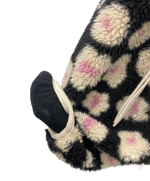 UGG（アグ）UGG (アグ) Marlene Uggfluff Jacket Print/マーレーン UGGフラッフ ジャケット プリント ブラック サイズ:Ｓの古着・服飾アイテム