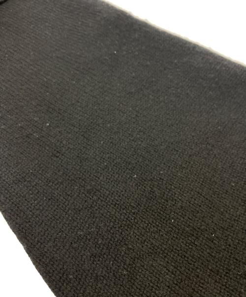 BATONER（バトナ―）BATONER (バトナ―) UNITED ARROWS (ユナイテッドアローズ) 別注 ラムズ ジップポロカーディガン ブラック サイズ:3の古着・服飾アイテム