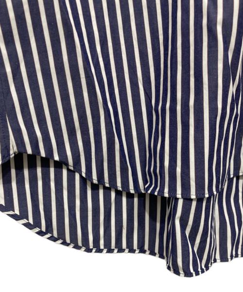 ourhome（アワホーム）ourhome (アワホーム) 綿100%の播州織シャツ ネイビー サイズ:FREEの古着・服飾アイテム