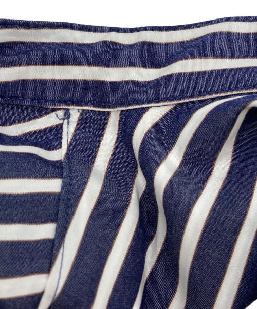 ourhome（アワホーム）ourhome (アワホーム) 綿100%の播州織シャツ ネイビー サイズ:FREEの古着・服飾アイテム