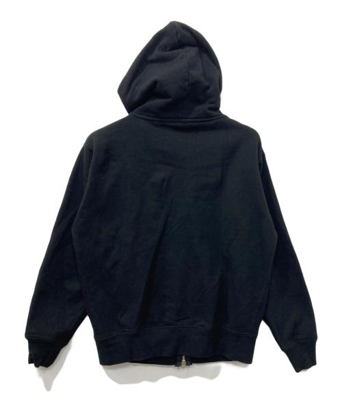 KOWGA（コウガ）KOWGA (コウガ) スパンコールロゴ パーカー ブラック サイズ:Mの古着・服飾アイテム