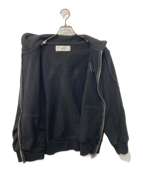 KOWGA（コウガ）KOWGA (コウガ) スパンコールロゴ パーカー ブラック サイズ:Mの古着・服飾アイテム