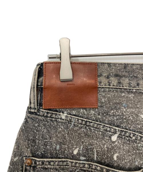 SUGARHILL（シュガーヒル）SUGARHILL (シュガーヒル) MOLDED DENIM TROUSERS WIDE CUT/カビ加工バギーデニムパンツ インディゴ サイズ:32の古着・服飾アイテム