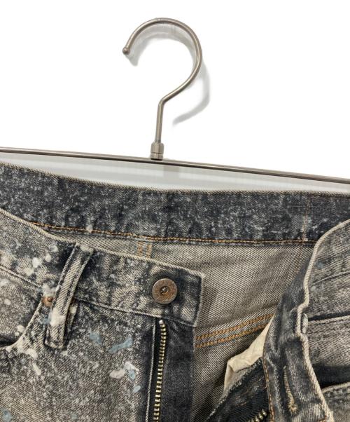 SUGARHILL（シュガーヒル）SUGARHILL (シュガーヒル) MOLDED DENIM TROUSERS WIDE CUT/カビ加工バギーデニムパンツ インディゴ サイズ:32の古着・服飾アイテム